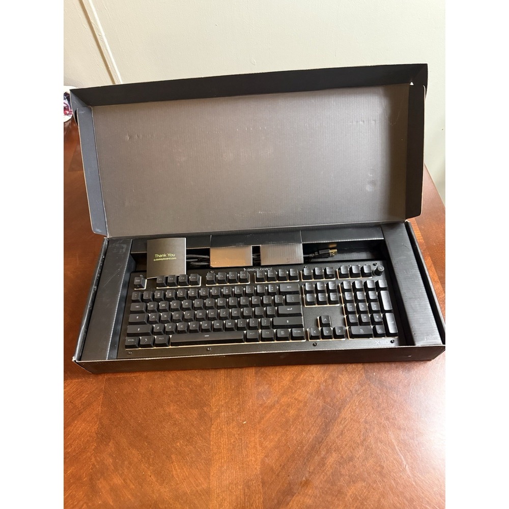Das Keyboard X50 RGB Mechanical Wired Gaming Keyboard – Black